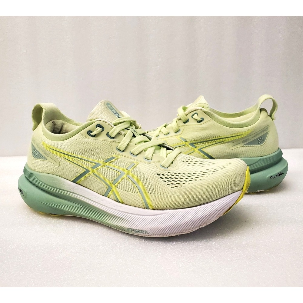 Asics Gel-Kayano 31 Cool Matcha Green Women's Running Shoes Size 6.5 1012B670 - Picture 1 of 11